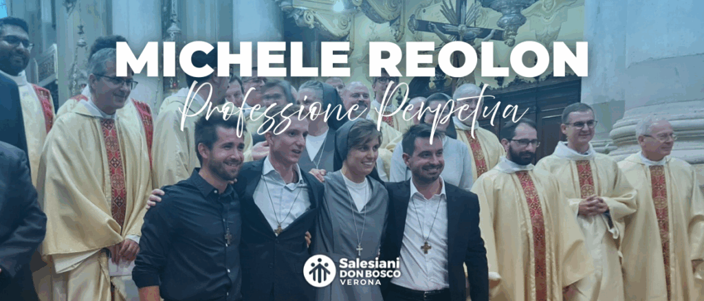 Professione perpetua di Michele Reolon: un “sì” per sempre nella Famiglia Salesiana